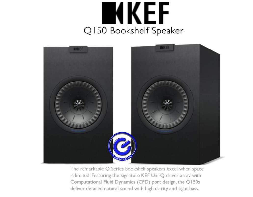 KEF Q150 bookshelf passive speaker