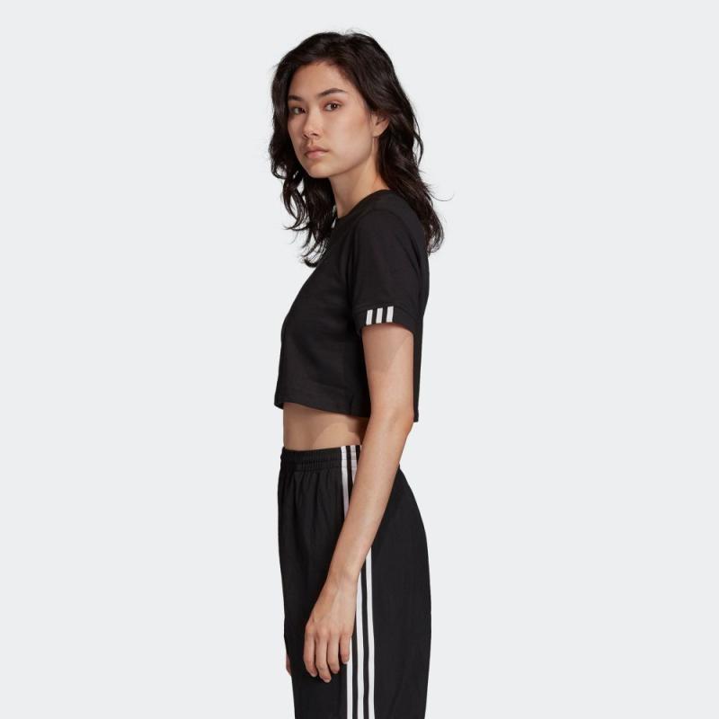 Adidas original cropped tee clearance