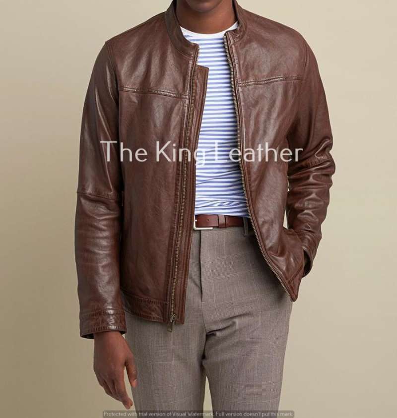Jual Jaket Kulit Casual - Jaket Kulit Brown - Jaket Kulit Asli Domba di  Seller The King Leather - Karangmulya, Kab. Garut | Blibli