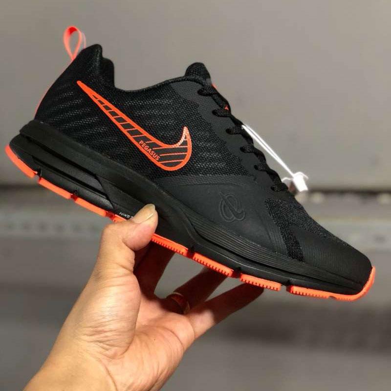 Jual Nike Sports Mesh Shoes - 43 Black 