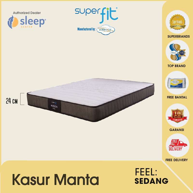 Comforta Manta Mattress - Putih [Medan]