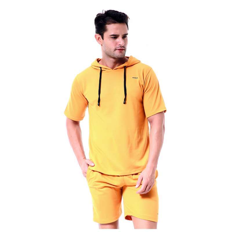 Promo Hamlin Vincent Setelan Hoodie Pria Sweatshirt Set Casual