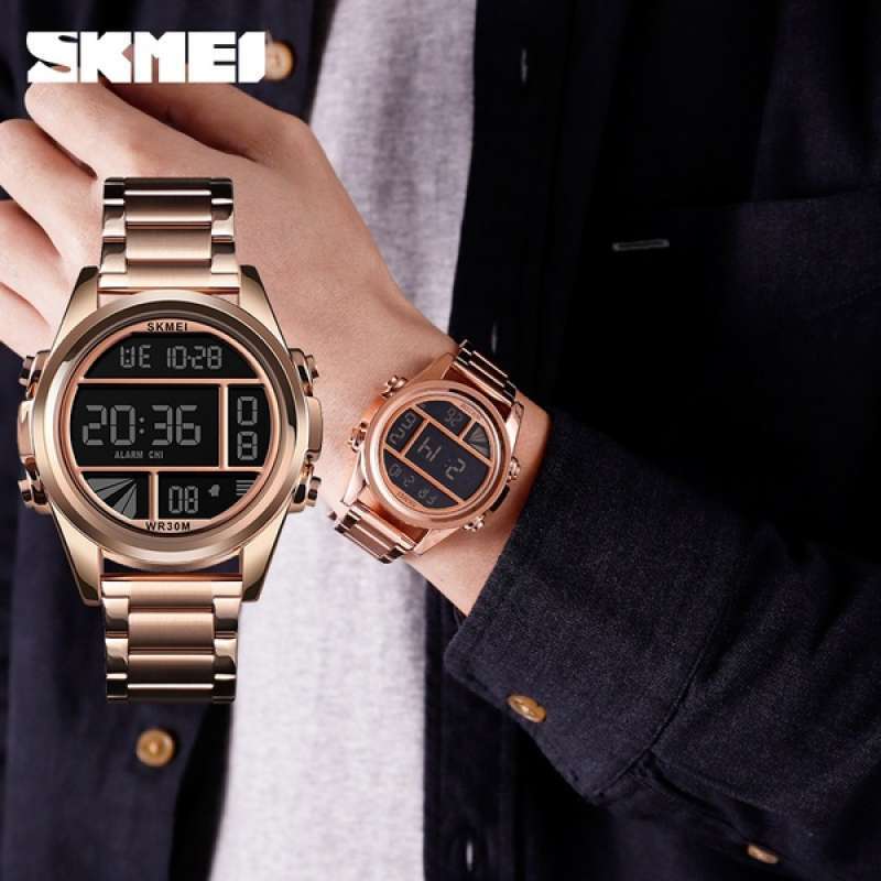 Promo SKMEI 1448 DG1448 Original Jam Tangan Pria Digital Casual