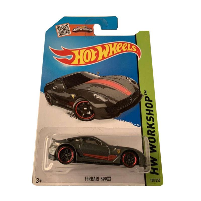 Jual Hot Wheels Ferrari 599Xx Super Car Diecast Hitam di Seller