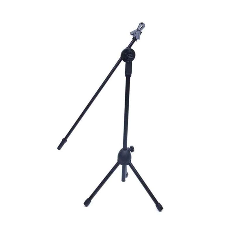 Jual Oldoak Nb 07 Professional Microphone Stand Mic Tripod Holder Mikrofon 2 Klip Online September 2020 Blibli Com