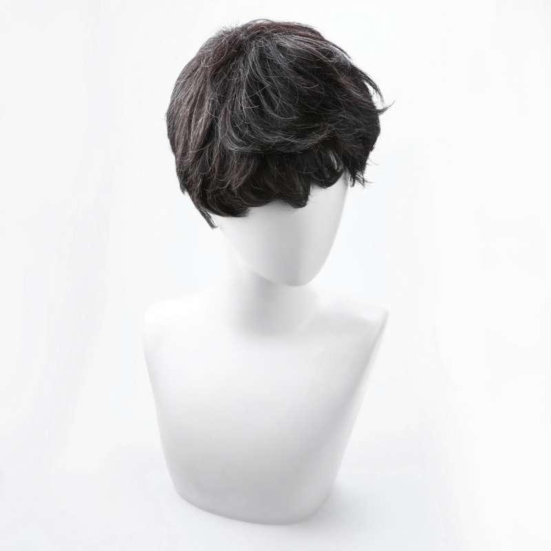Jual Fashion Deal Wigs Cosplay Short Natural Hair Mixed Dark Black Handsome Wig Men S Online November 2020 Blibli Com