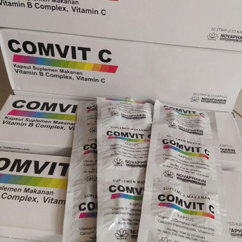 Comvit C Vitamin C 500 Mg B Complex 1 Strip 10 Tablet Terbaru Agustus 2021 Harga Murah Kualitas Terjamin Blibli