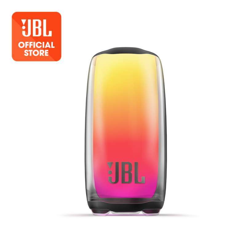 JBL Pulse 5 Speaker Bluetooth dengan Lampu LED Multi-Warna dan USB C, Bass yang Dalam, Tahan Air dan Debu IP67. Cocok untuk Semua Penggemar Musik