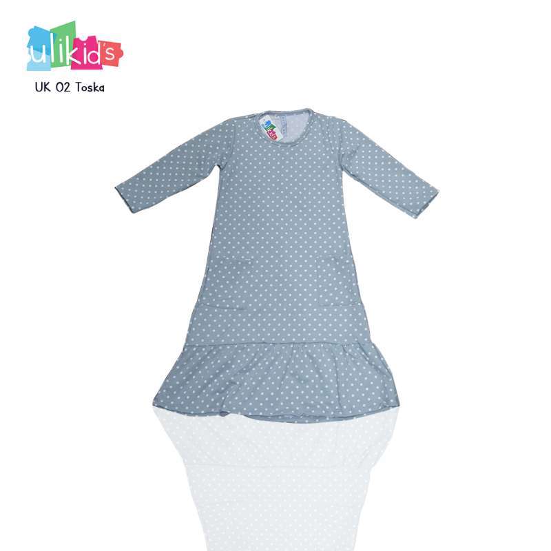 Jual Uli Collection Gamis Kaos Anak Perempuan Bahan Kaos Baby Terry Motif Polkadot Usia 2 S D 8 Tahun Online November 2020 Blibli Com