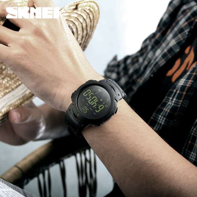 Jual Skmei 1301 Bluetooth Pedometer Smartwatch Jam Tangan Digital Pria di  Seller Milikmu Official - Kota Depok, Jawa Barat | Blibli
