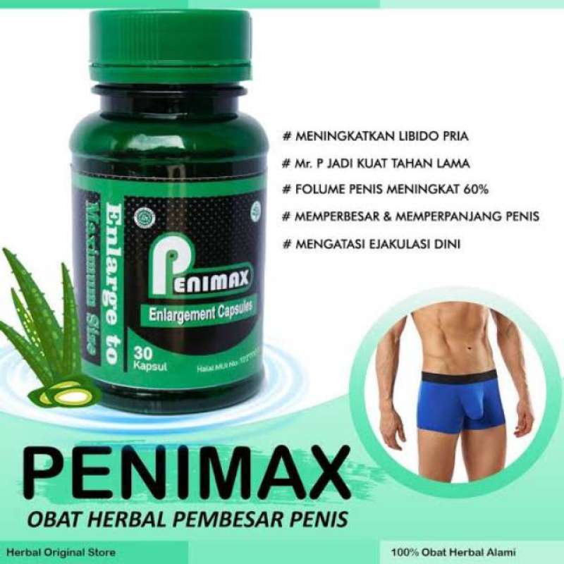 penimax herbal enlargemenat capsules original 30 kapsul