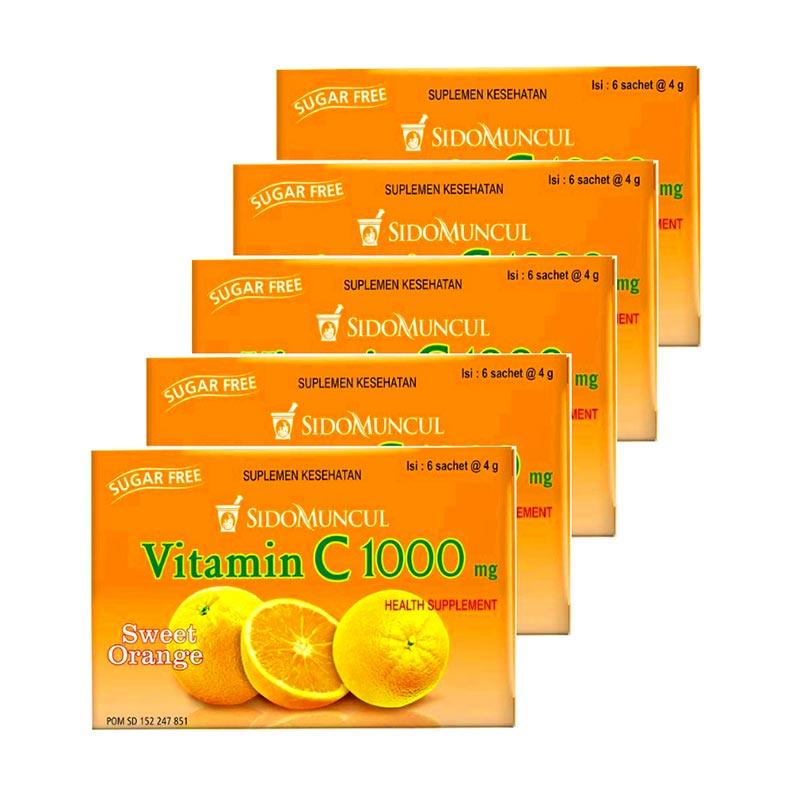 Jual Sidomuncul Vitamin C 1000 Mg Rasa Sweet Orange Suplemen 5 Box 30 Sachet Murah Mei 21 Blibli Jual Sidomuncul Vitamin C 1000 Mg Rasa Sweet Orange Suplemen 5 Box 30 Sachet Murah Mei 21 Blibli