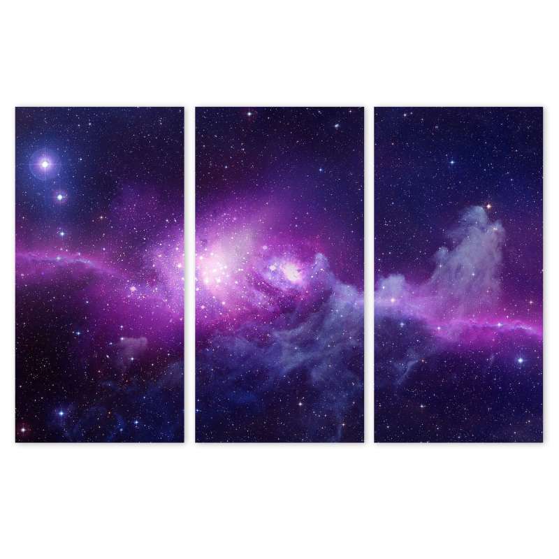 Jual Milky Stars Art Tho Wall Canvas Painting Printing Online Januari 2021 Blibli