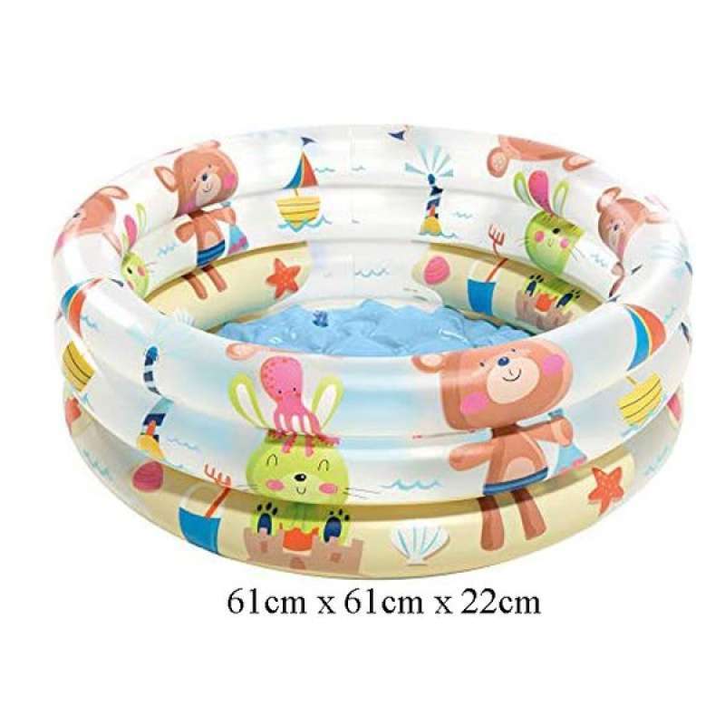 Jual Intex Bear 3 Ring Baby Pool 57106 Kolam Renang Online Desember 2020 Blibli