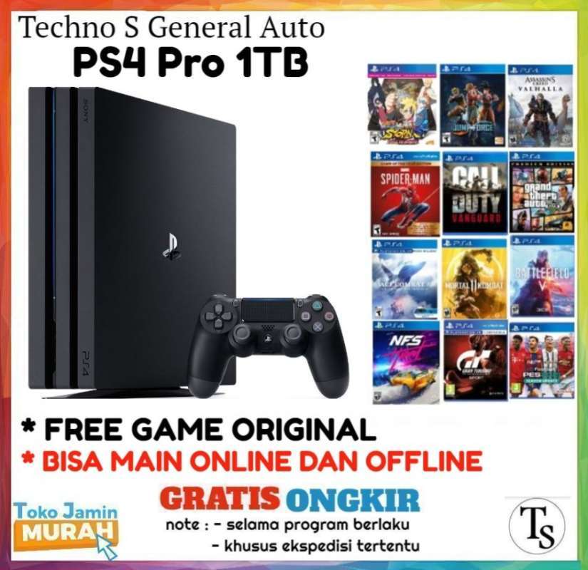 Ps4 pro hotsell 1tb harga