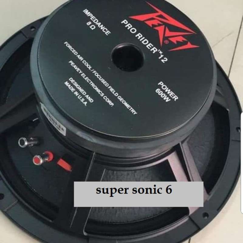 Jual Peavey Pro Rider Komponen Speaker 12 Inch 600 Watt Online Februari 2021 Blibli