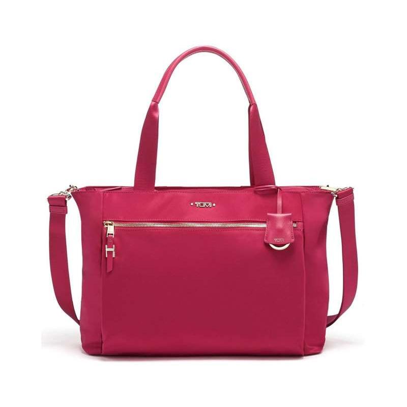 Jual TUMI Voyageur Mauren Tote Tas Wanita Raspbery di Seller