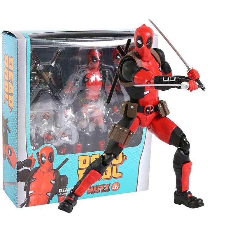 Jual Fast Tech Mafex Deadpool Marvel Action Figure Online November 2020 Blibli Com