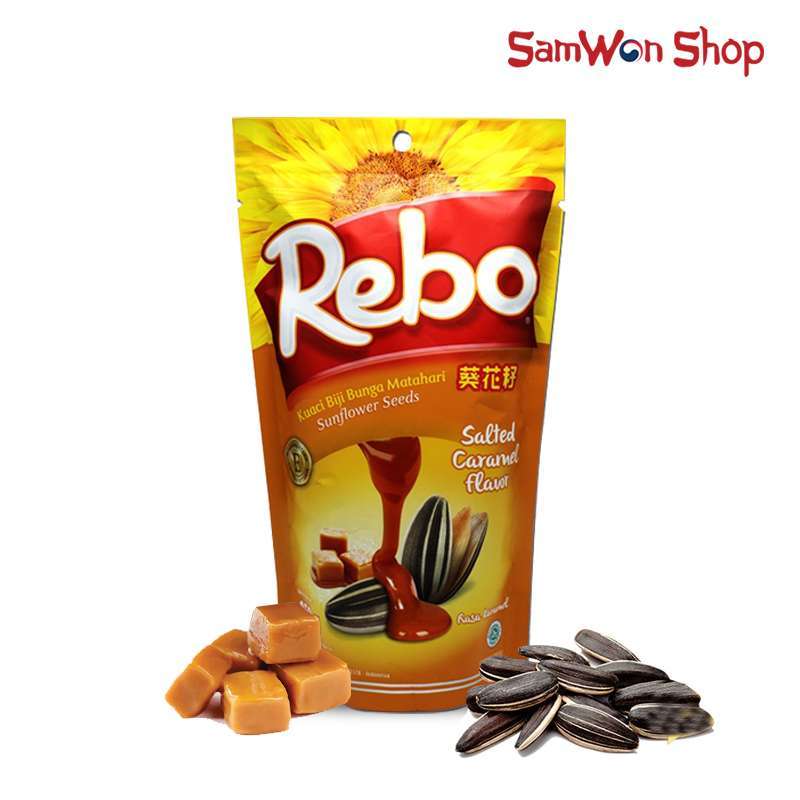 Jual Kuaci Rebo Caramel 70 Gram Cemilan Biji Bunga Matahari Terbaru Juni 2021 Blibli