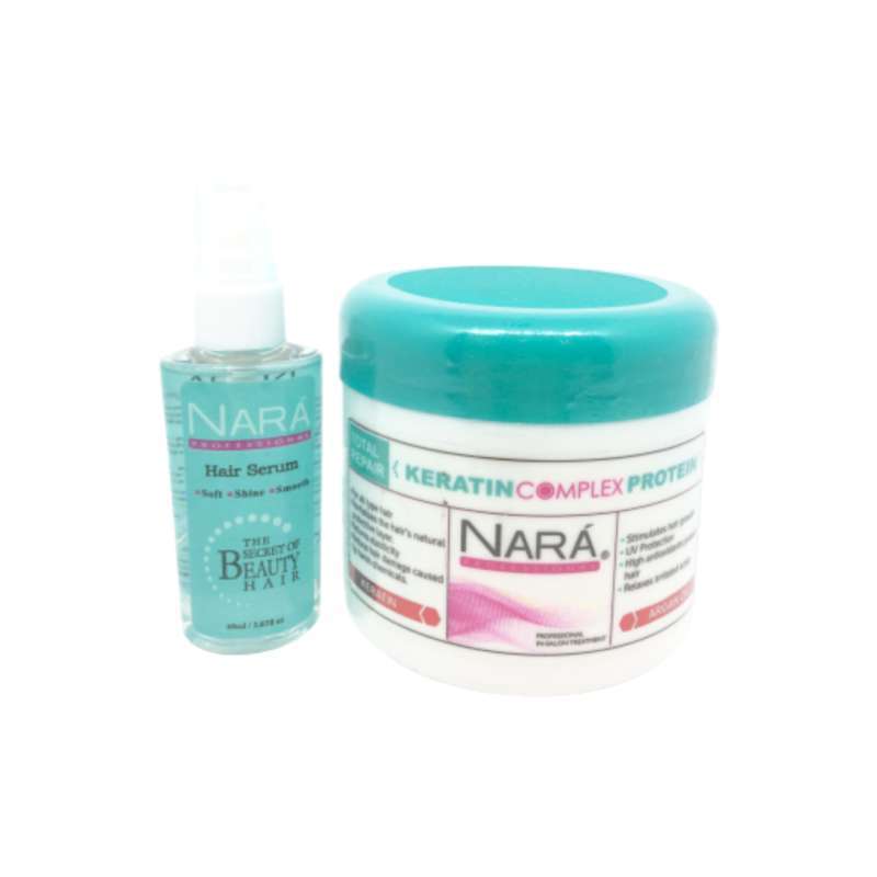 Jual Paket Nara Keratin Mask Hair Serum Kerain Rambut Serum Rambut Online Desember 2020 Blibli