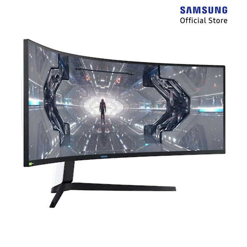 Jual Samsung Lc49g95tssexxd Qled Dual Qhd 32 9 Gaming Monitor 49 Inch Odyssey G9 With 1000r Online November 2020 Blibli