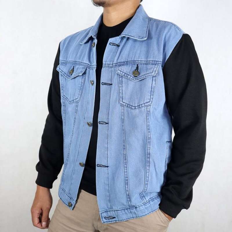 jaket jeans motor