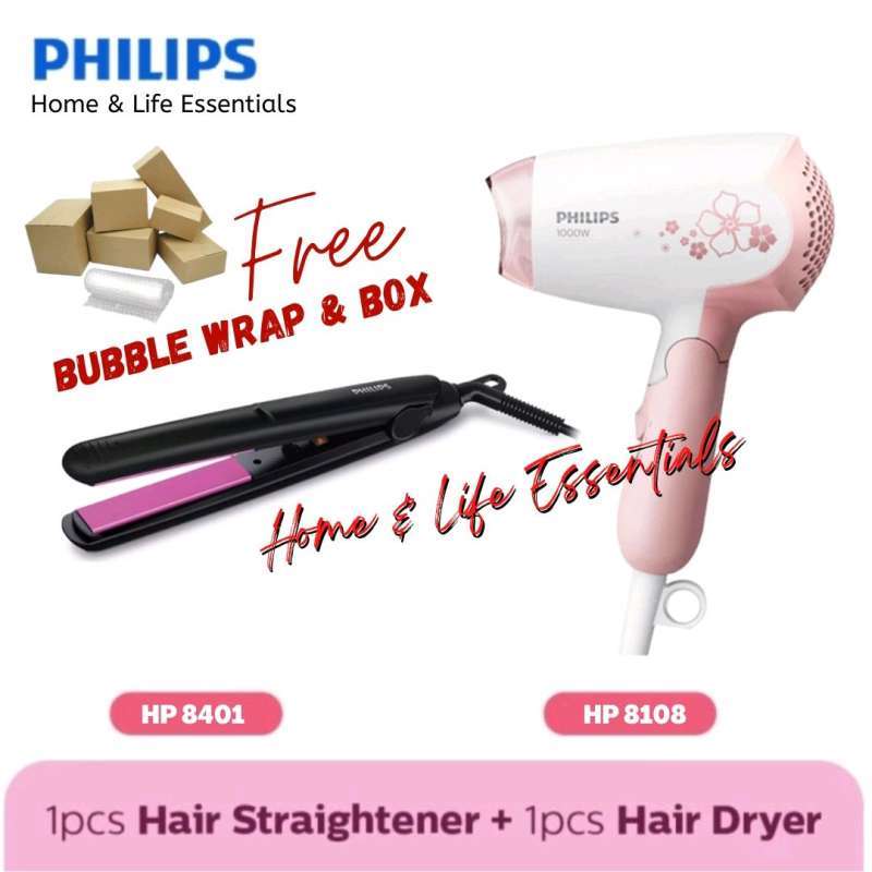 Jual Philips Beauty Set (hair Dryer Hp8108 Hp8401 Catok Rambut