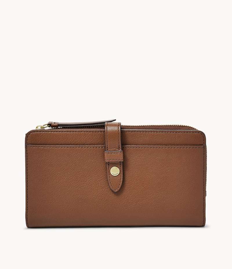 Jual Fossil Fiona Tab Clutch Brown Leather Sl7704200 Dompet Wanita Brown Di Seller Ezzfazz Store Tanah Tinggi Kota Jakarta Pusat Blibli