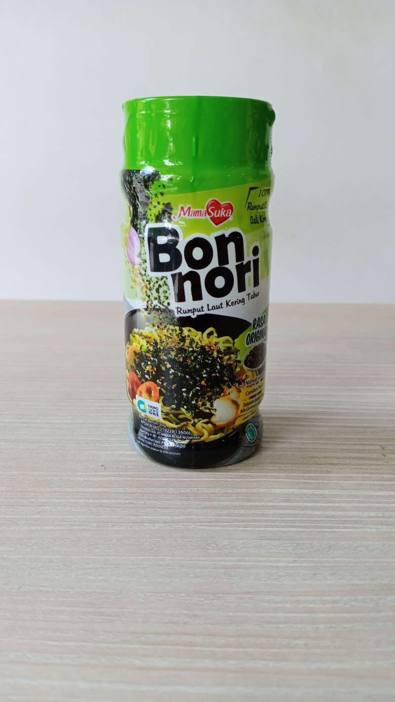 Jual Mamasuka Bon Nori Rasa Original Botol 30g 30 G Bon Nori Mamasuka Original Botol 30 Gram Online Oktober 2020 Blibli Com