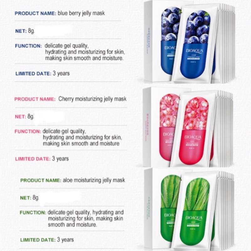 Jual Bioaqua Jelly Mask Masker Online Desember 2020 Blibli