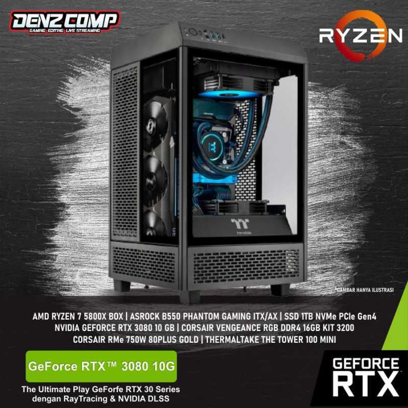 Pc Case 3080 Mini Atx Mini Pc Razer Tomahawk Gaming Desktop With