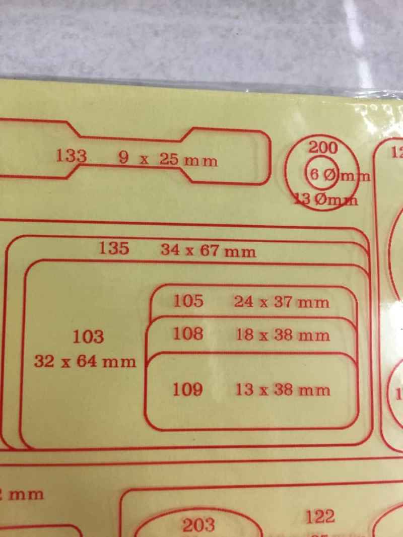 Label Stiker Phoenix No 108 18 X 38 Mm 1 Pak 25 Plastik Terbaru Agustus 2021 Harga Murah Kualitas Terjamin Blibli