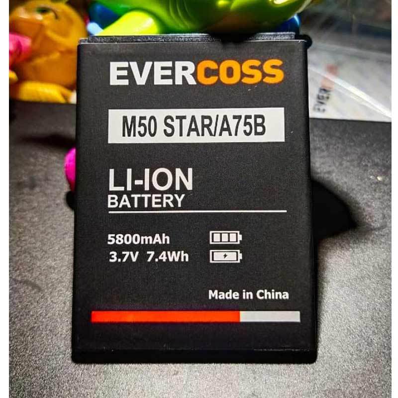 Jual Baterai Evercoss M50 Star Xtream 1 Plus Exstream 1 Plus Xstream 1 Pro Xtrem One Pro Xtream 1 Pro Baterai Evercross Ever Cross M50 A75b Online Oktober 2020 Blibli Com