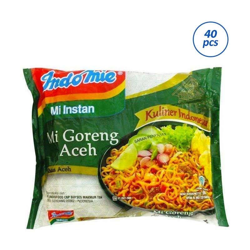 Jual Whs Medan Indomie Goreng Mie Aceh 90 G 40 Pcs Online Oktober 2020 Blibli Com