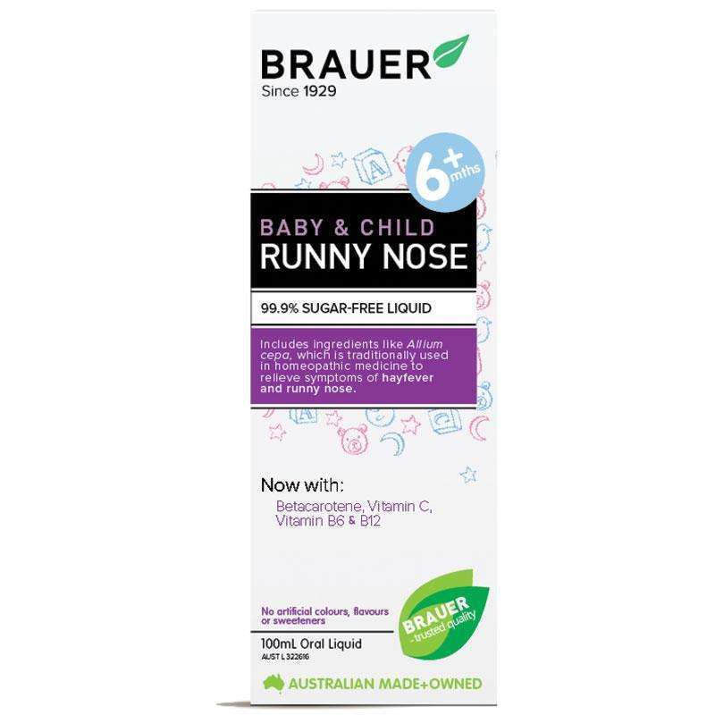 Jual Brauer Baby & Child Runny Nose Relief 100ml - Putih di ...