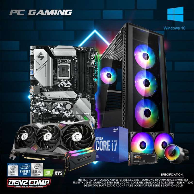 i7-10700F 32GB B460-M セット