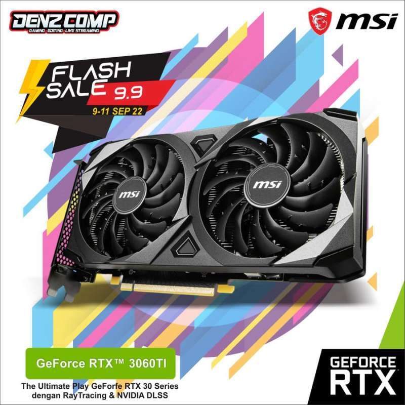 2x Ocv1 Msi Geforce Rtx 3060ti Ventus 2x Ventus 2x Rtx 3060ti