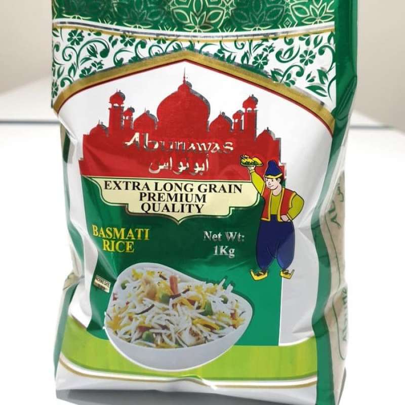 Jual Beras Basmati Abu Nawas 1kg Basmati Rice Extra Long Premium Murah Mei 2021 Jual Beras Basmati Abu Nawas 1kg Basmati Rice Extra Long Premium Murah Mei 2021