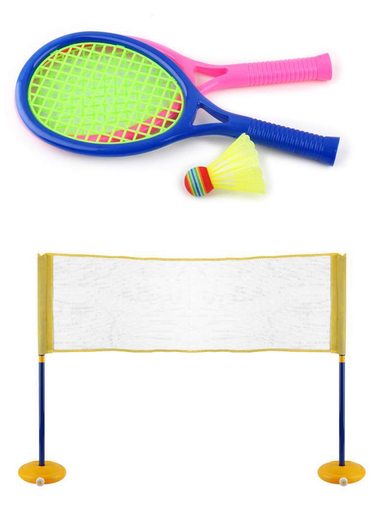 Jual MAINAN ANAK 4 IN 1 BADMINTON BALL BOLA VOLLY RAKET BULU TANGKIS OLAH RAGA PANTAI 1SET PLUS NET UNIK Online April 2021 Blibli