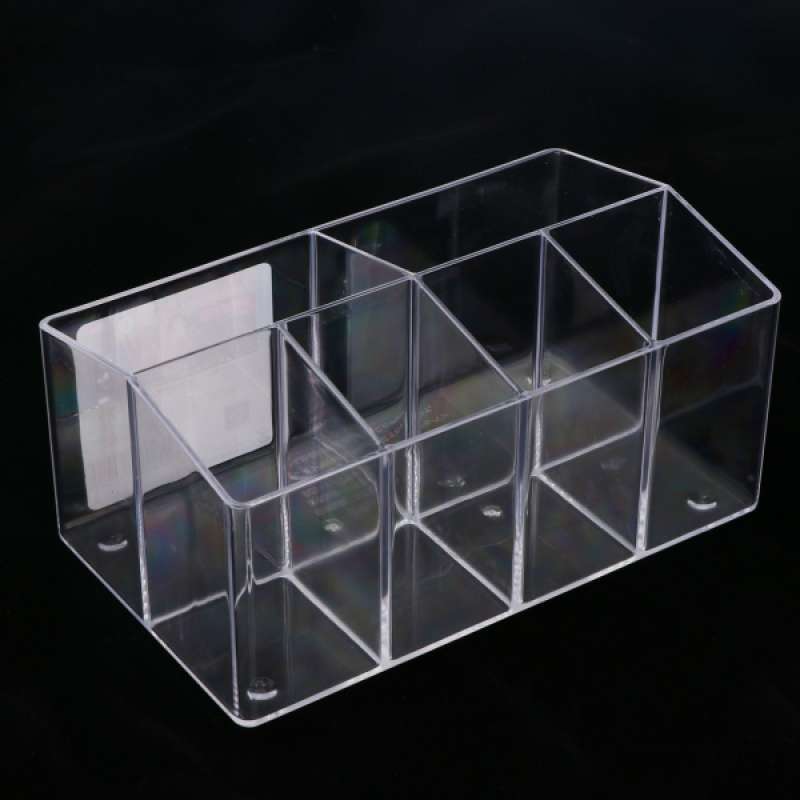 Jual Plastic Desk Storage Box Makeup Organizer Case Holder Cosmetic Display Online November 2020 Blibli