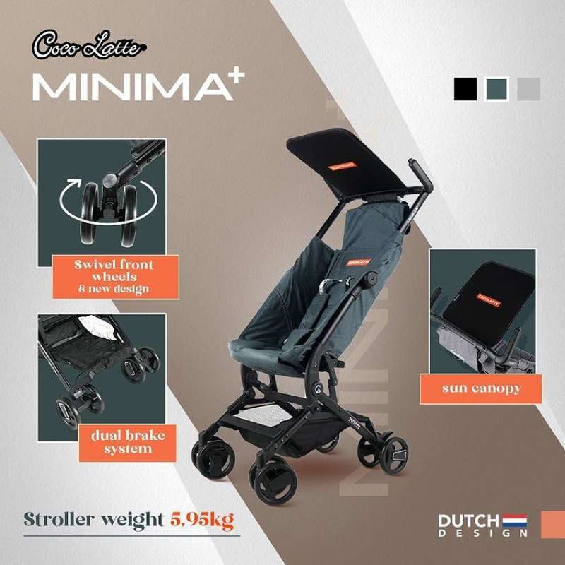 Review stroller instrumantal cocolatte pockit