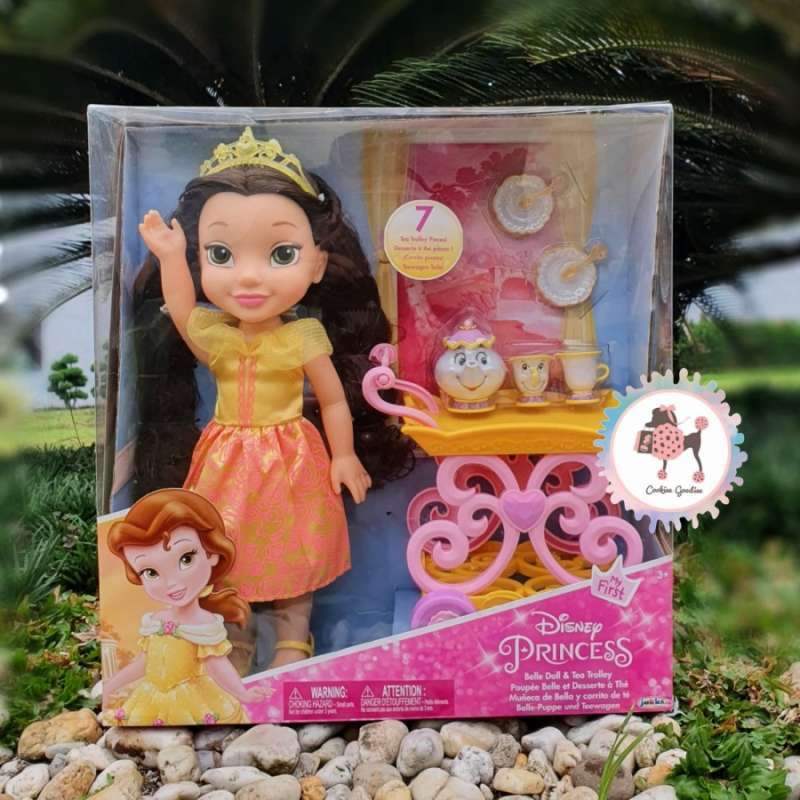 Belle doll deals with tea set