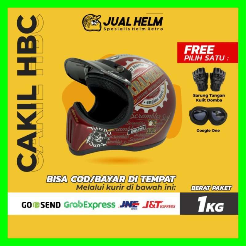 Scrambler helm discount