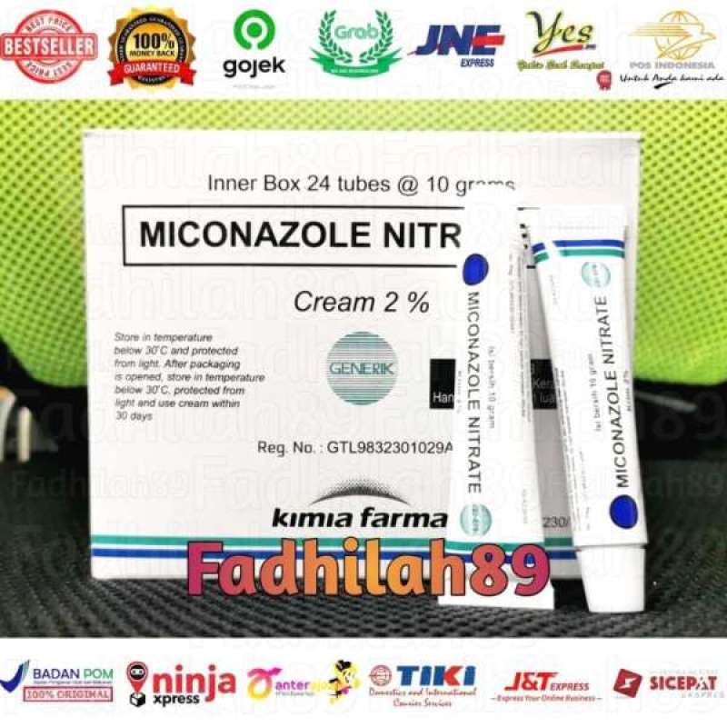 Promo Miconazole Nitrate Cream 2 Tube 10 Gram Original Krim Kulit Gatal Gatal Kurap Panu Kutu Air Dan Anti Jamur Di Seller Fadhilah89 Kota Jakarta Timur Dki Jakarta Blibli