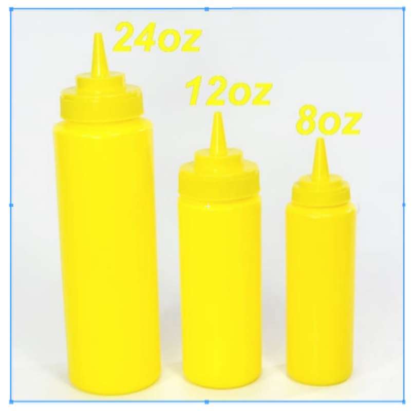 Jual Botol Saos Mayonaise Plastik Kuning Yellow Squeeze Dispenser 8 Oz Online November 2020 Blibli Com
