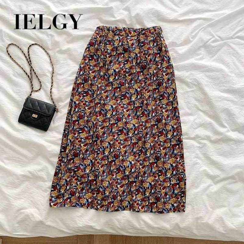 Jual Ielgy Women S Fashion Summer Style Korean Style Korean Style Floral A Line Skirt Online Februari 2021 Blibli