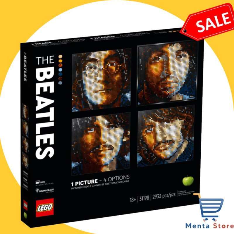 Promo LEGO Art 31198 The Beatles Legendary Band Tribute Fan White