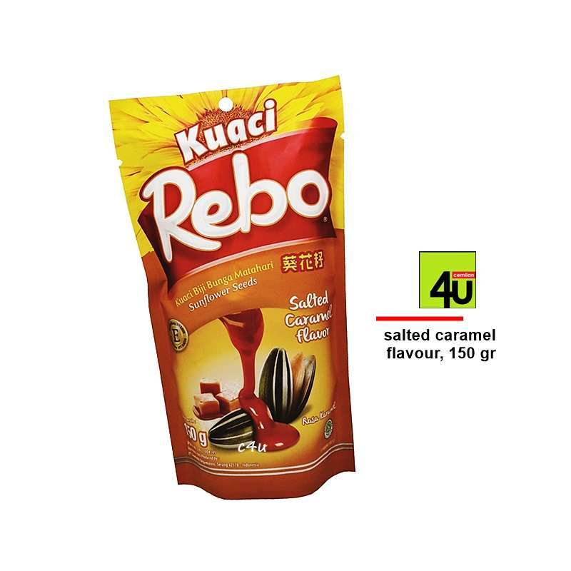 Jual Rebo Kuaci Biji Bunga Matahari Rasa Salted Caramel 150 G Sedang Terbaru Juni 2021 Blibli