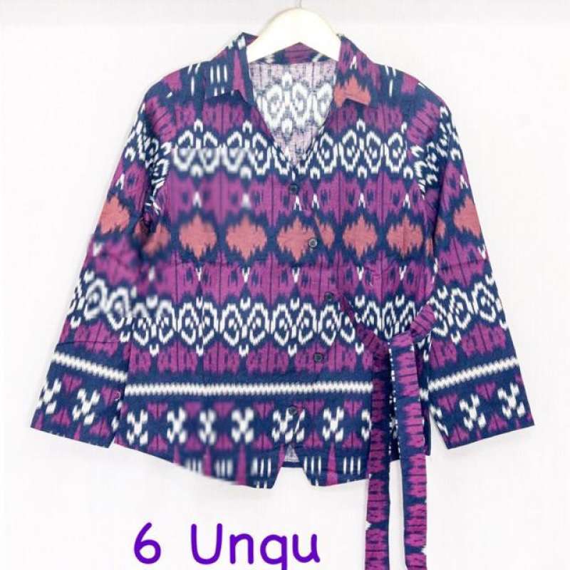 Jual Lg9 Baju Blus Batik Wanita Muslimah Hijaber Lengan Panjang Atasan Kantoran Bahan Katun Strecth Murah Mei 2021 Blibli