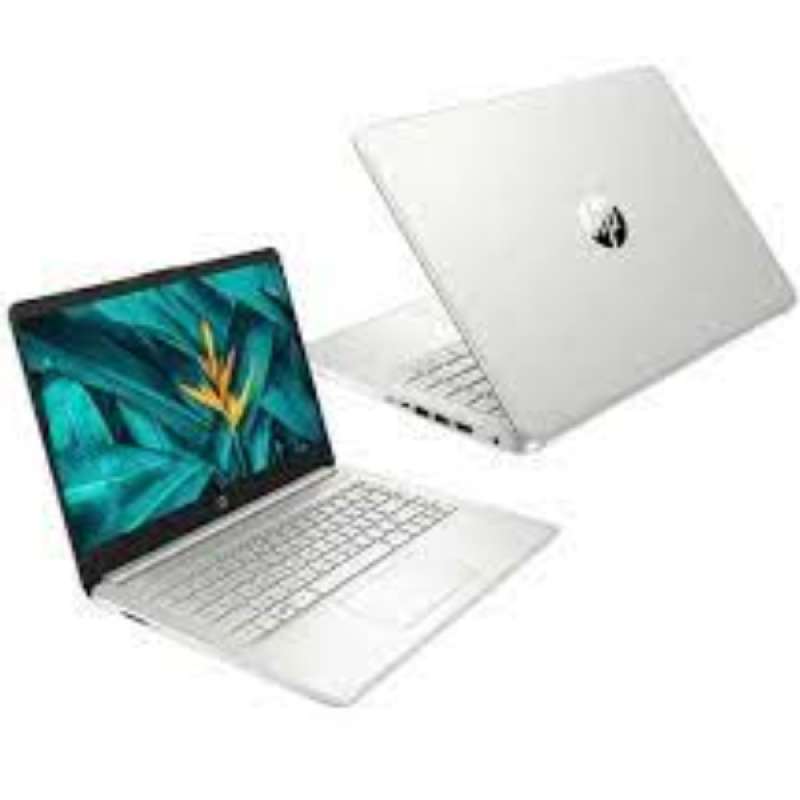 Laptop HP 14s-dq0508TU Silver dengan Intel Celeron N4120, SSD 256GB, dan Layar 14, Ideal untuk Pelajar, Bonus Tas Gratis dan Garansi Resmi 2 Tahun